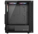 Case XYZ Airone 100 Mesh Negro - XYZ-SA-802, 3x140mm + 3x120mm ARGB Fans Vidrio Templado  