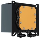 Enfriamiento liquido XYZ Hydrotemp 360mm Negro - XYZ-SA-850, LGA 115X/1366/2011/1700/1200/1851, AM4 y AM5, Pantalla LCD Extraible, ventiladores PWM Vortex PRO