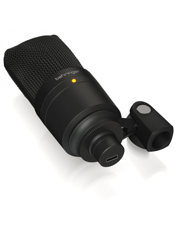 Microfono Behringer D3 para Podcast bundle, Microfono USB Profesional con Stand tipo brazo + Filtro anti Pop 