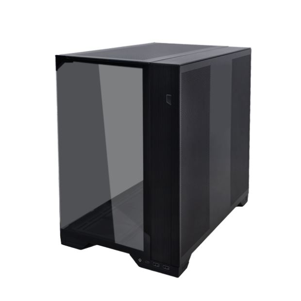 Case  Lian Li O11 Vision Compact Mid Tower ATX PC Case - NEGRO - G99.O11VPX.00