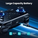 Control Inalambrico VOYEE, Compatible con Nintendo Switch Lite/Oled, PC, HOLO efect sticks con 9 colores, 