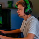 Headset Razer Kraken V4 X, Minecraft Edition, USB-C /A - RZ04-05180200-R3M1