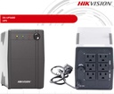 UPS Hikvision 600 VA, 360W, Contra Sobrecarga y Descarga, Entrada y Salida 120 VCA, 6 Tomas NEMA 5-15R, DS-UPS600-X