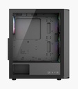 Case XYZ Airone 50 MESH,  NEGRO, ATX,  MIcro ATX, ITX- 4 fans, ARGB, X-CS-AIRONE50-M-B/XYZ-SA-953
