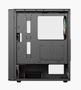Case XYZ Airone 50 MESH,  NEGRO, ATX,  MIcro ATX, ITX- 4 fans, ARGB, X-CS-AIRONE50-M-B/XYZ-SA-953