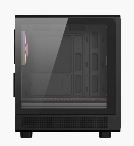 Case XYZ, ATOM, Incluye 3 x 120mm Pulsar ARGB fans X- Soporta M-ATX, and ITX, CS-ATOM-B/XYZ-SA-912
