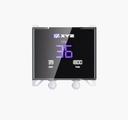 Enfriamiento liquido XYZ Hydrotemp 240mm BLANCO - XYZ-SA-850, LGA 115X/1366/2011/1700/1200/1851, AM4 y AM5, Pantalla LCD Extraible, ventiladores PWM Vortex PRO