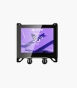 Enfriamiento liquido XYZ HydroView 240mm Negro - XYZ-ventiladores 2500rpm,  Pantalla LCD 3.5",  ventiladores PWM Vortex PRO