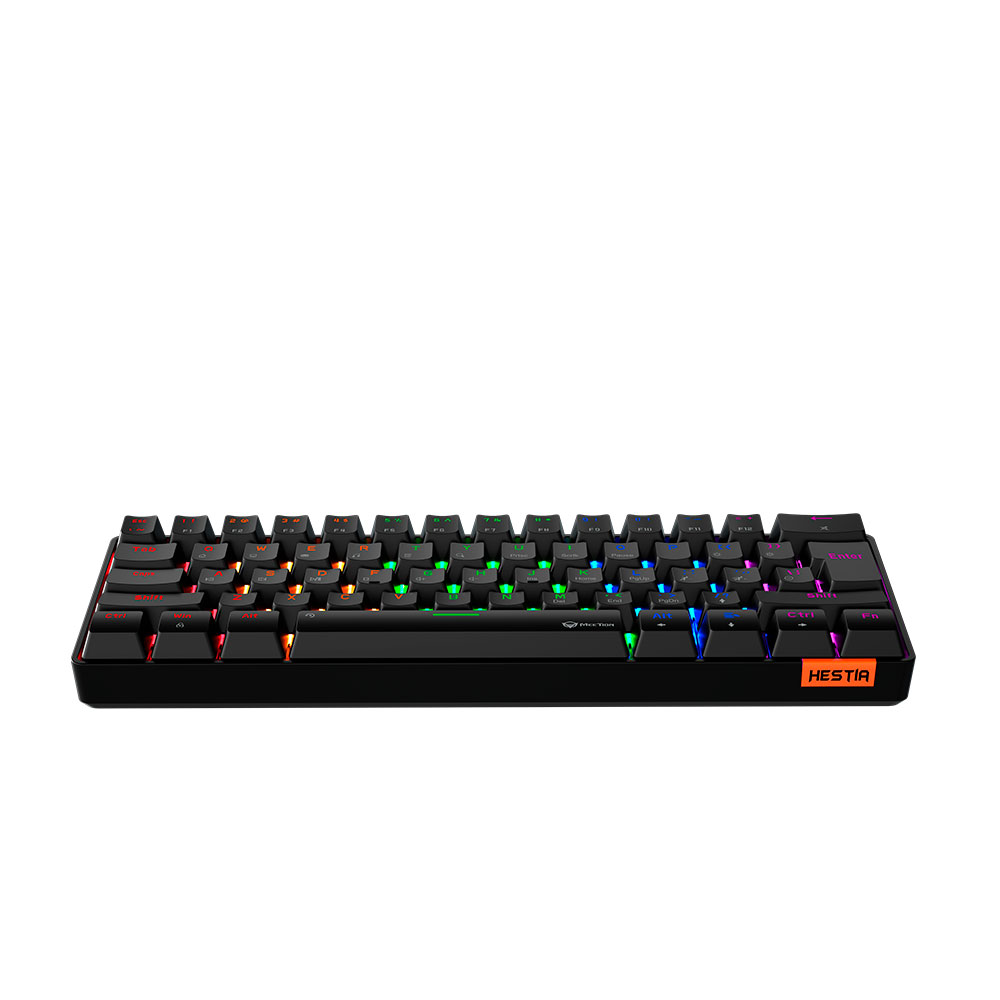 TECLADO MECANICO GAMING MEETION USB-C MK005 BLACK