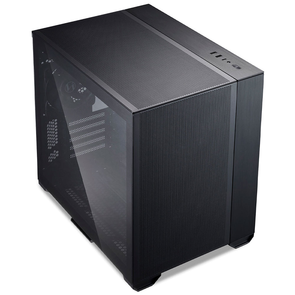 Case Lian Li O11 AIR MINI Black, ATX, M-ATX, Tempered Glass