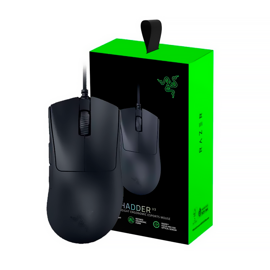 Mouse Razer Gaming DeathAdder V3 Wired, RZ01-04640100-R3U1