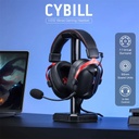 Headset Gamer Redragon Cybill, RGB,  Wired H312, USB, Sonido 7.1, Microfono Desmontable