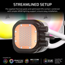 Enfriamiento Liquido Corsair Nautilus 240 RS - ARGB - Blanco - CW-9060094-WW