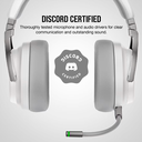 Headset Corsair Virtuoso RGB Wireless Blanco/Gris  CA-9011186-NA