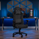Silla Corsair  TC100 RELAXED - Fabric - Negro/negro - CF-9010051-WW