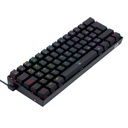 Teclado Mecanico Redragon Gaming Dragonborn Negro RGB, Switch Rojo, Conexión USB, K630RGB