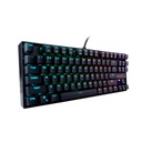 Teclado Mecanico REDRAGON Gaming KUMARA, RGB, Switch AZUL, TKL, USB, Negro, K552RGB-1