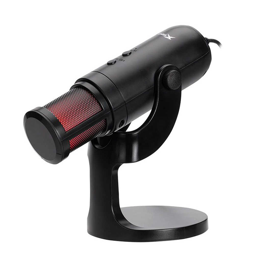 Microfono Xtrike Me XMC-03 Captura Capacitiva, Con Iluminación RGB, USB 