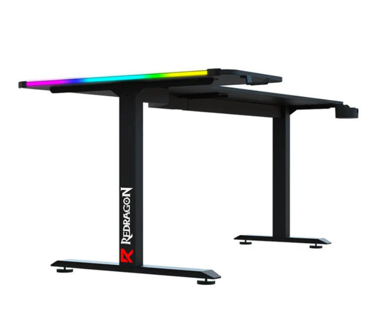 Escritorio Gamer Redragon - NegroRGB - GD-3200-L, 1600*(600-1000)*730MM 