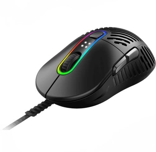 Mountain Makalu 67 Lightweight RGB, 19,000 DPI, DPI switch, 8 aRGB LEDs, PixArt PAW3370, Switch OMRON – NEGRO – MG-MAM2-1