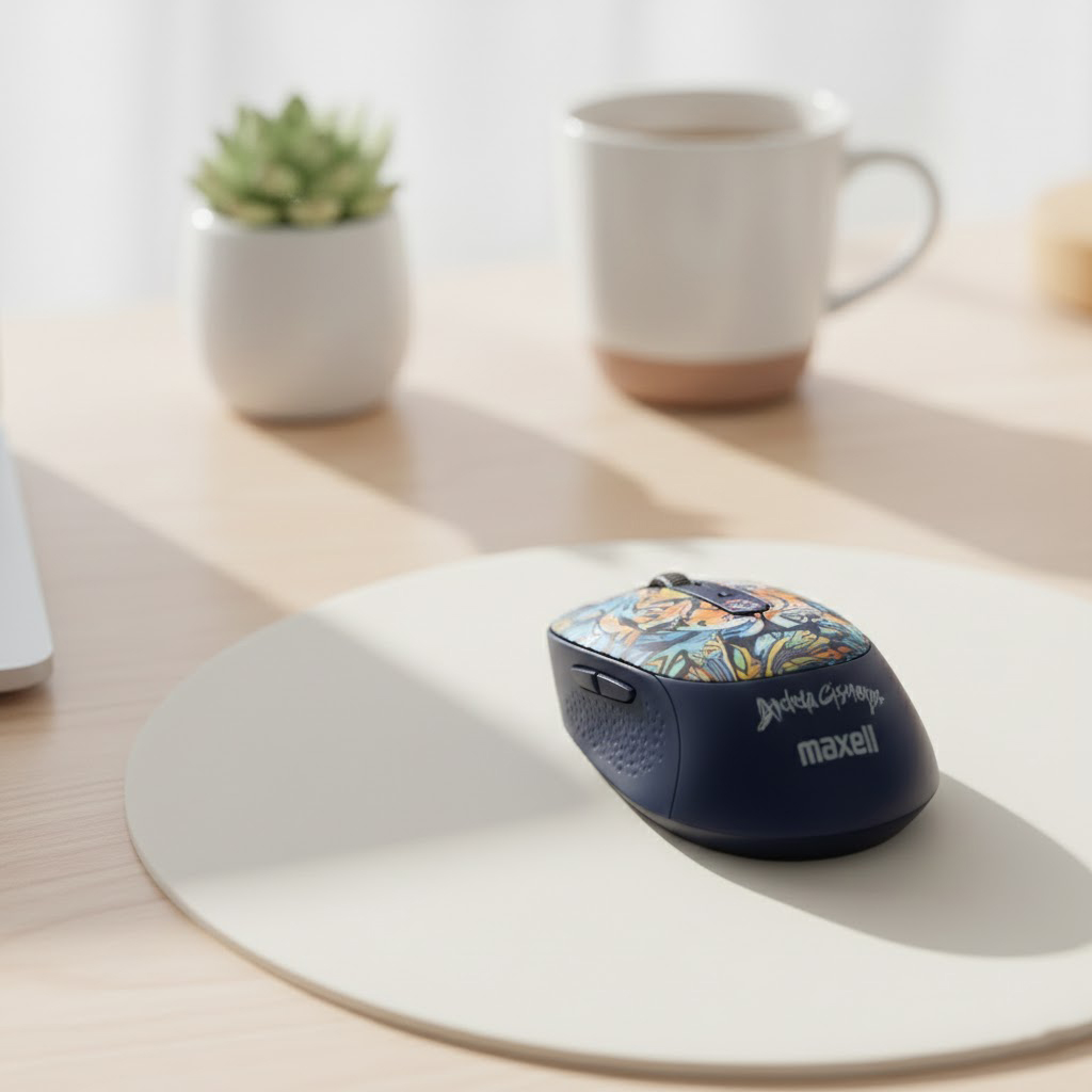 Mouse Inalambrico Maxell, MOWL-320, Limited edition TIGRE, 4000dpi, PC-MAC