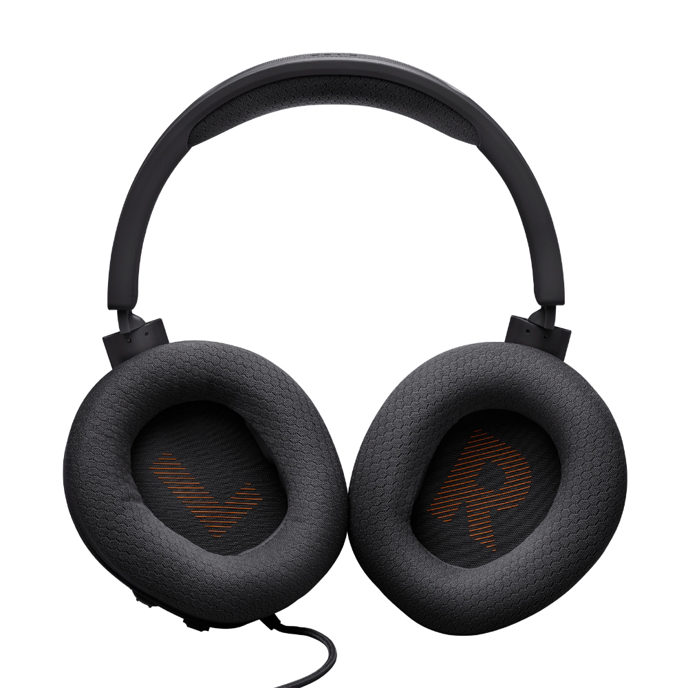 Headset, JBL Quantum 100 M2 Gaming Black, JBLQTUM100M2BLKAM