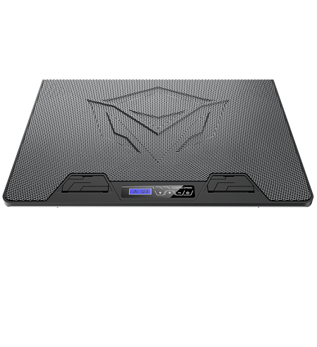 Base Ventilador para Laptop MEETION MT-CP5050, Dimension: 400*288*36Mm USB x 2