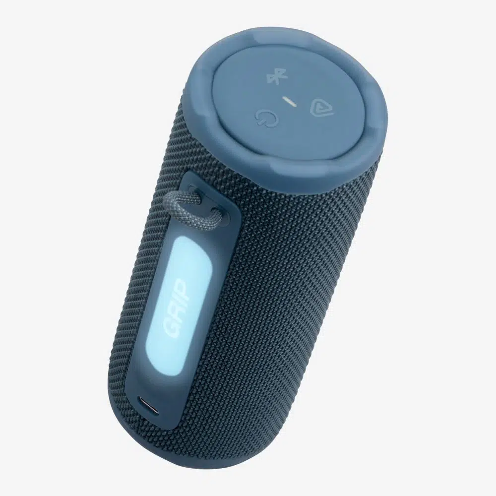 Bocina portatil JBL GRIP Bluetooth, Azul, JBLGRIPBLUAM