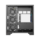 Case XYZ Neutron X Pro Negro – Mid Tower, Pantalla LCD, 4 Fans ARGB, Vidrio Templado- XYZ-SA-1018