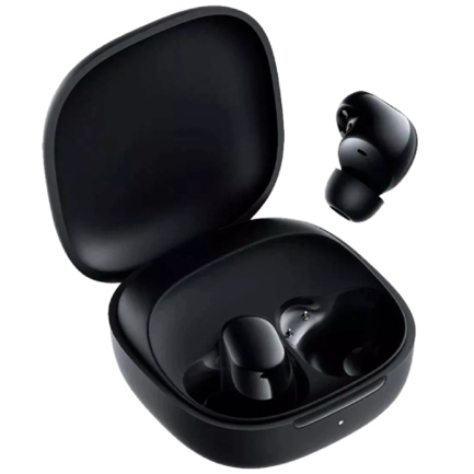 Audifonos Xiaomi Redmi Buds 6 Play Black, Reduccion de Ruido, Bluetooth 5.4, 36 horas Reproduccion, Driver 10mm, Bajos Profundos, 57679