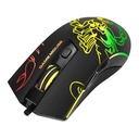 Mouse Gaming Marvo USB M209 6400PI 7 Colores