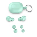 Audífonos JLAB, JBUSD MINI COLOR MENTA 20Hrs. total,  Bluetooth v5.3, 30% smaler, apple-android conexion 2 disposit.- EBJBMINIRMNT124