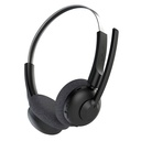 Headset JLAB, Bluetooth, Multipunto 2 dispositivos, 50Hrs., quick mute MIC, Go Work Pop On-Ear Headset PC+MAC+CEL -HBGWRKPOPRBLK4