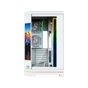 Case XYZ Neutron X Pro Blanco – Mid Tower, Pantalla LCD, 4 Fans ARGB, Vidrio Templado- XYZ-SA-1018