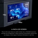 Case Lian Li Lancool 207 Digital - Negro - LAN207DX
