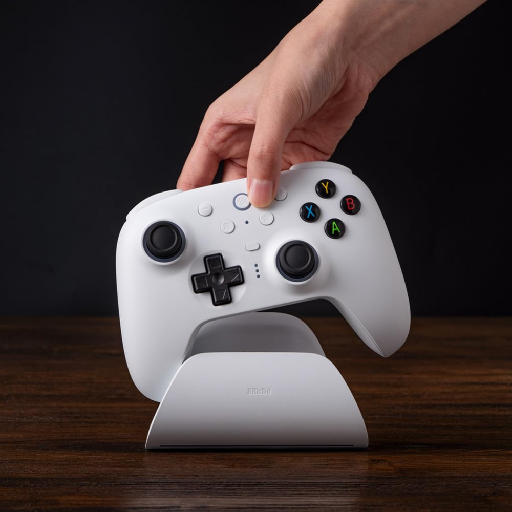 [19882] Control 8BitDo Ultimate 2 Wireless - 2.4G - Base de Carga - SteamOS - Blanco - 81HE