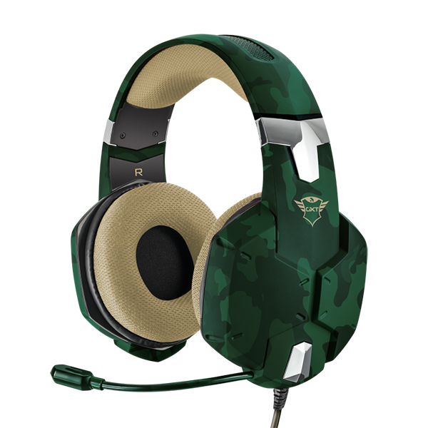 Trust Headset Gaming GXT 322C  Camuflaje Verde