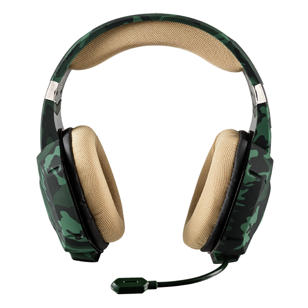 Trust Headset Gaming GXT 322C  Camuflaje Verde