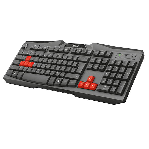 Trust Teclado Gaming Ziva ES