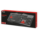 Trust Teclado Gaming Ziva ES