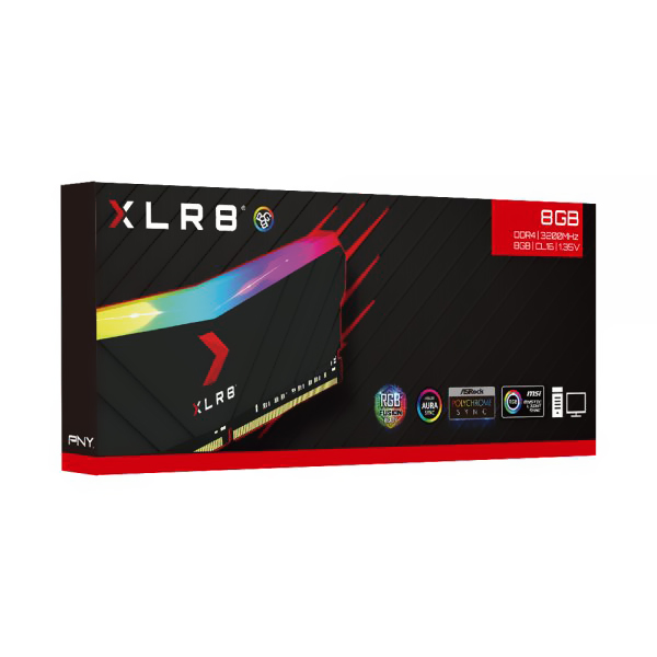 Memoria Ram PNY DDR4 8GB 3200Mhz XLR RGB