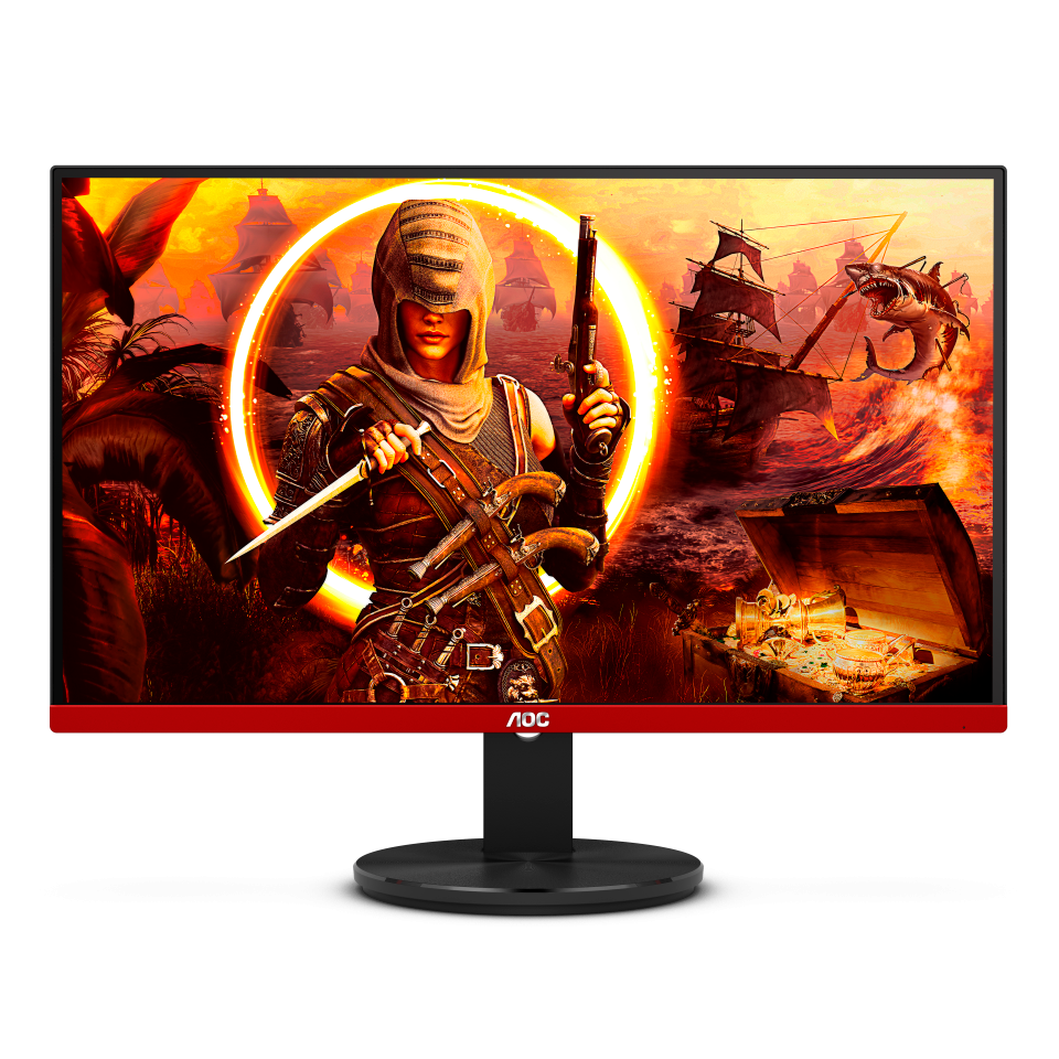 Monitor AOC G2490VX 23.8&quot; 144Hz 1080p Full HD FreeSync, VA panel, 1ms, HDMI, Display Port