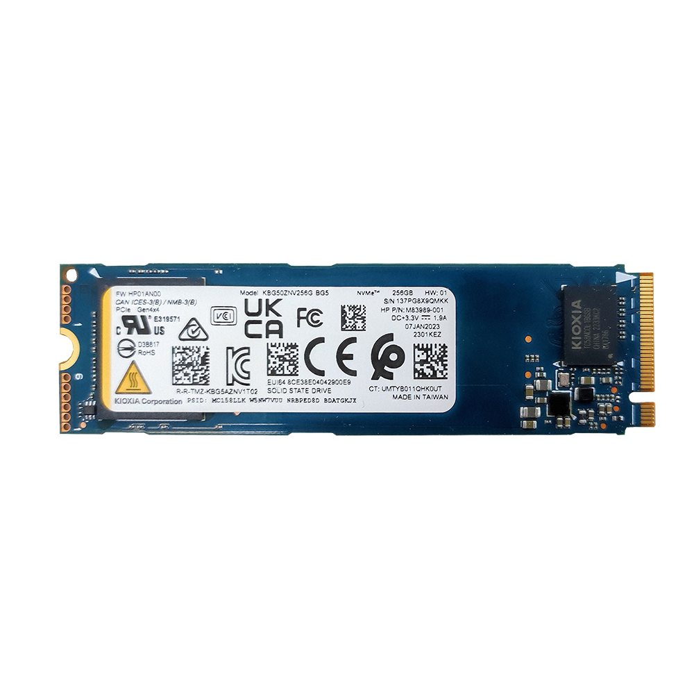 Unidad de estado solido M.2 KIOXIA B5G NVMe 256GB KBG50ZNV256G SSD - OEM