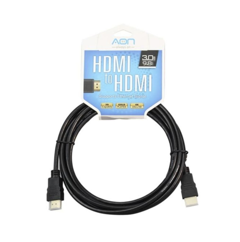 CABLE HDMI AON HDMI TO HDMI  2.0 - 3MTS AO-CB-1102