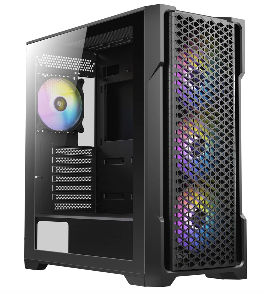 Case Gaming ANTEC AX90 Mid-Tower ATX, 4 Fans ARGB, Vidrio Templado