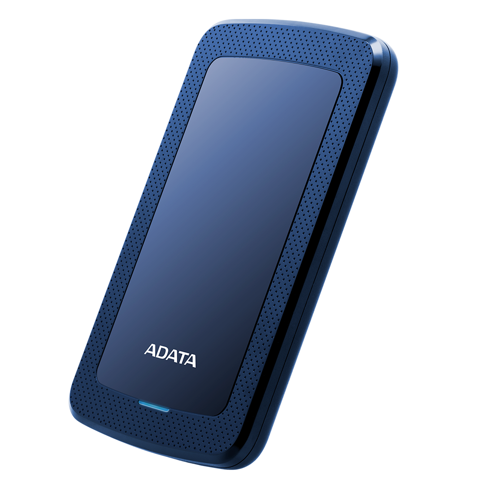 Disco Duro Externo ADATA  HDD HV300, 2 TB, Azul, USB 3.2, Ultra Delgado AHV300-2TU31-CBL