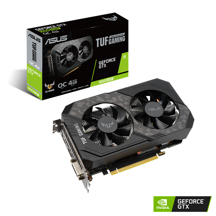 Tarjeta de Video ASUS TUF-GTX1650S-O4G-GAMING 90YV0E42-M0AA00T