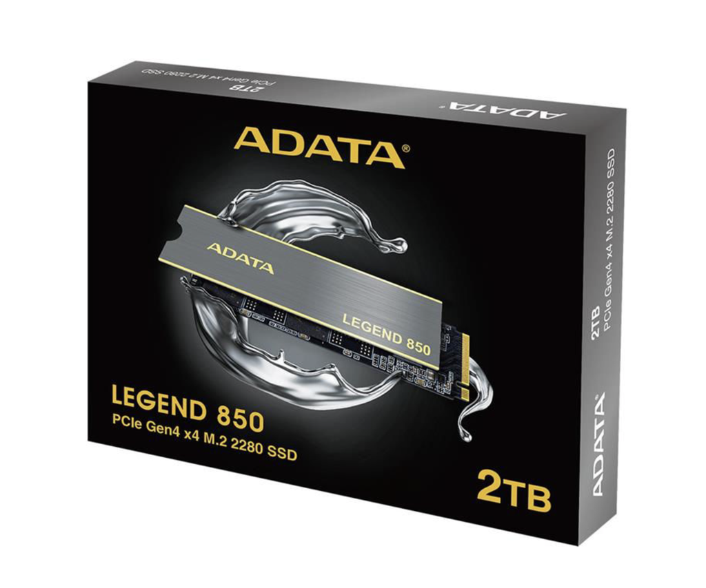 Unidad de estado solido M.2 ADATA LEGEND 850 2280 2TB PCI-Express 4.0 5,000/4,500MB/s SSD  ALEG-850-2TCS