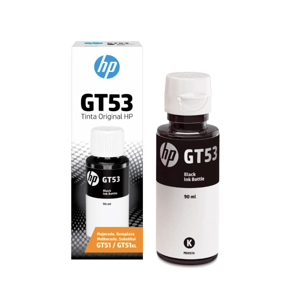 TINTA HP GT53 Black Original Ink Bottle 1VV22AL