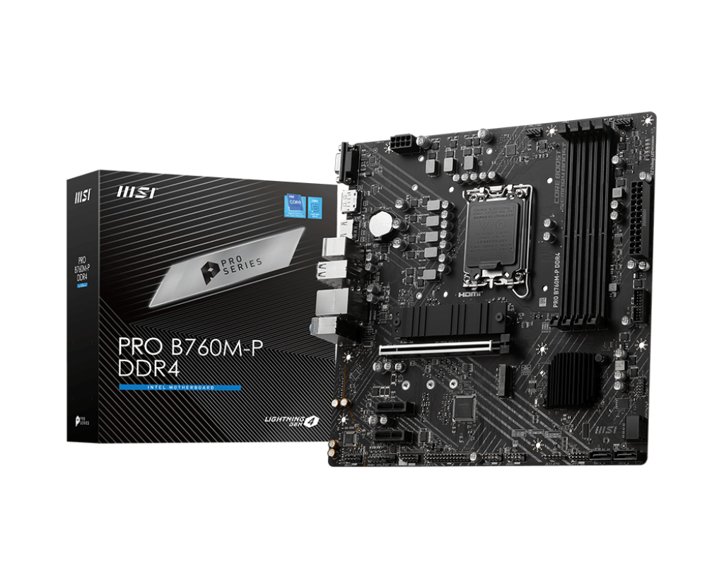 Motherboard MSI B760M-P Pro series DDR4 X4, LGA 1700